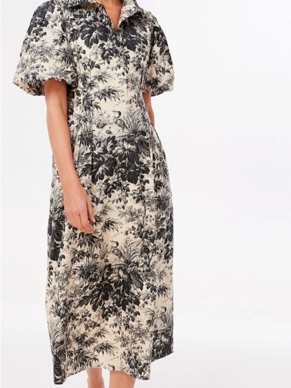 Tuckernuck Noir Cypress Toile Delaney Dress